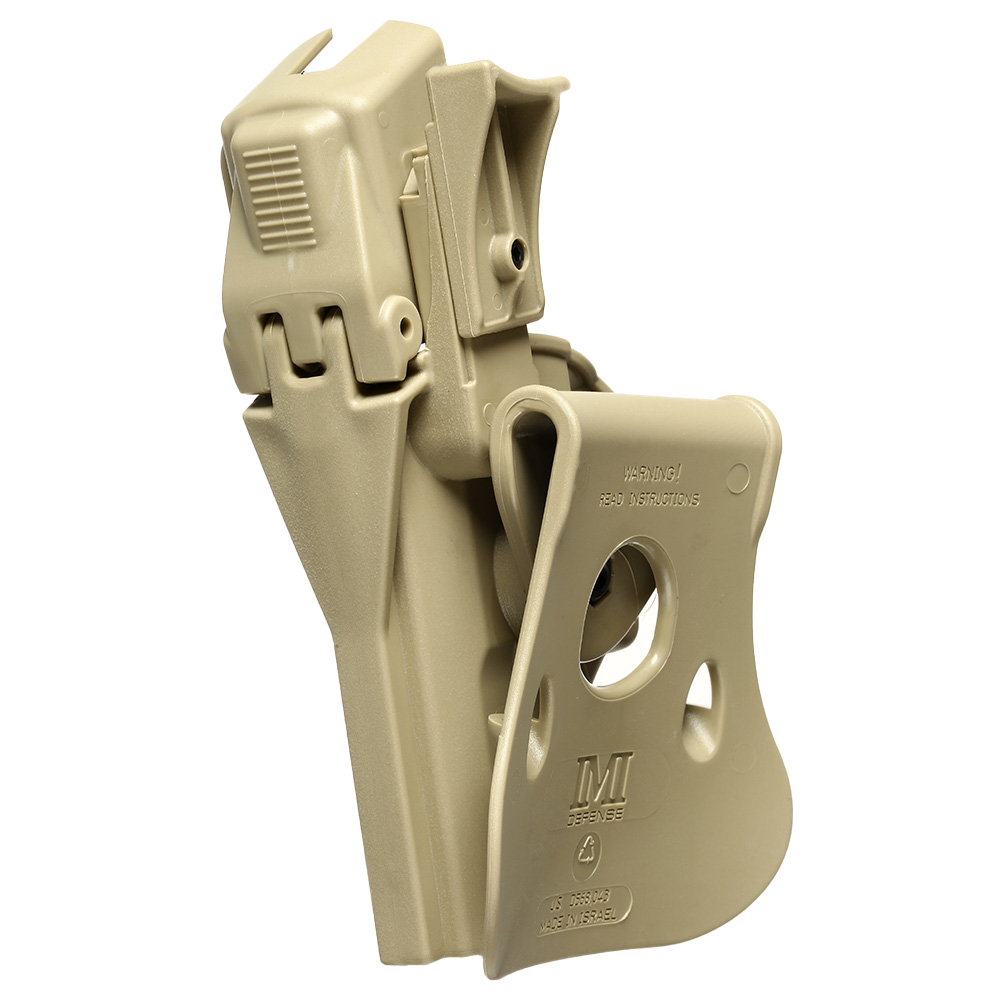 IMI Defense Level 3 Holster Kunststoff Paddle fr H&K USP Compact tan Bild 5