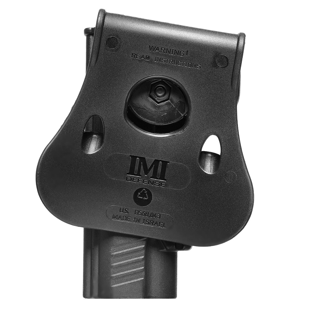 IMI Defense Level 2 Holster Kunststoff Paddle fr 1911 Modelle mit Rail schwarz Bild 4