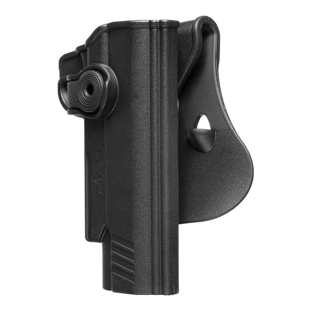 IMI Defense Level 2 Holster Kunststoff Paddle fr 1911 Modelle mit Rail schwarz Bild 7