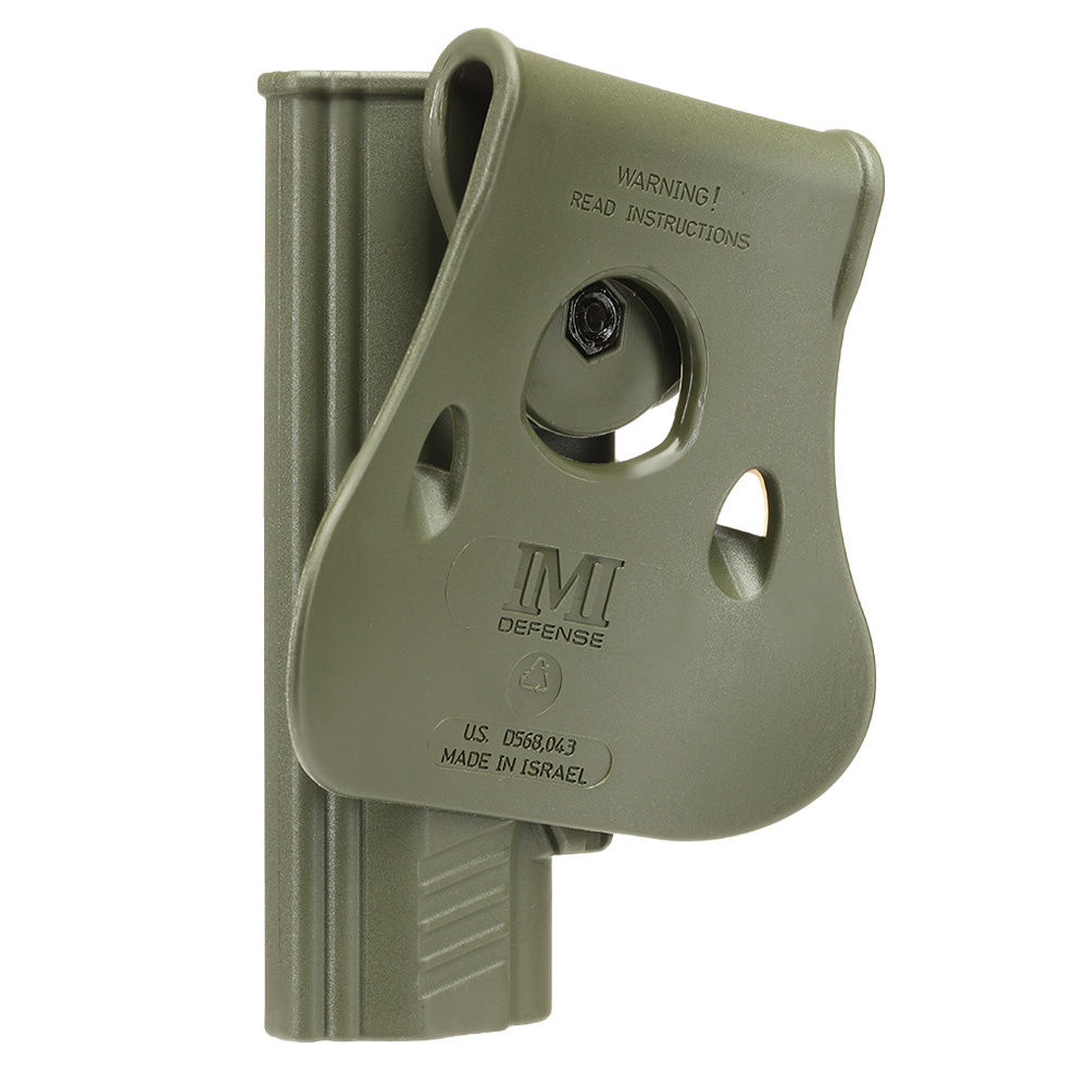 IMI Defense Level 2 Holster Kunststoff Paddle fr 1911 Modelle mit Rail OD Bild 5