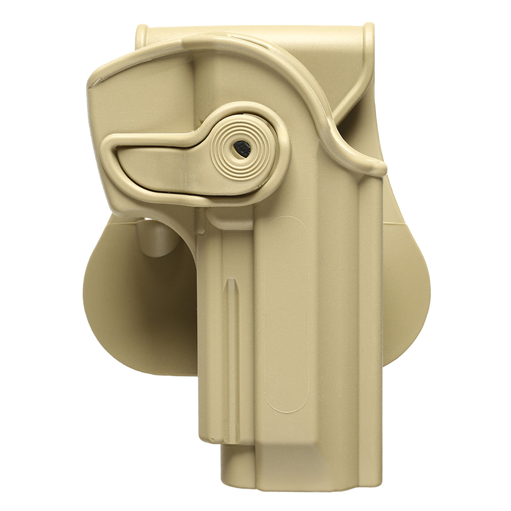 IMI Defense Level 2 Holster Kunststoff Paddle fr Beretta 92 Modelle tan