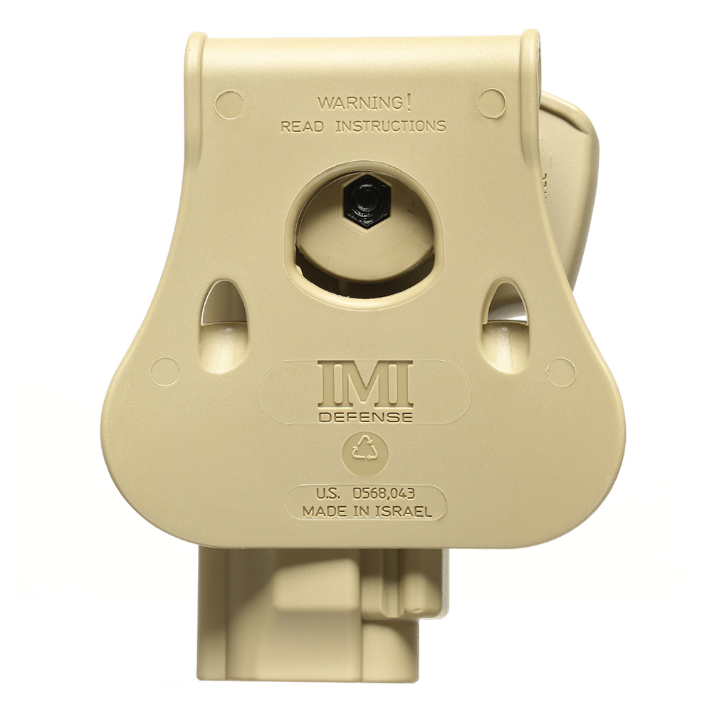 IMI Defense Level 2 Holster Kunststoff Paddle fr Beretta 92 Modelle tan Bild 4