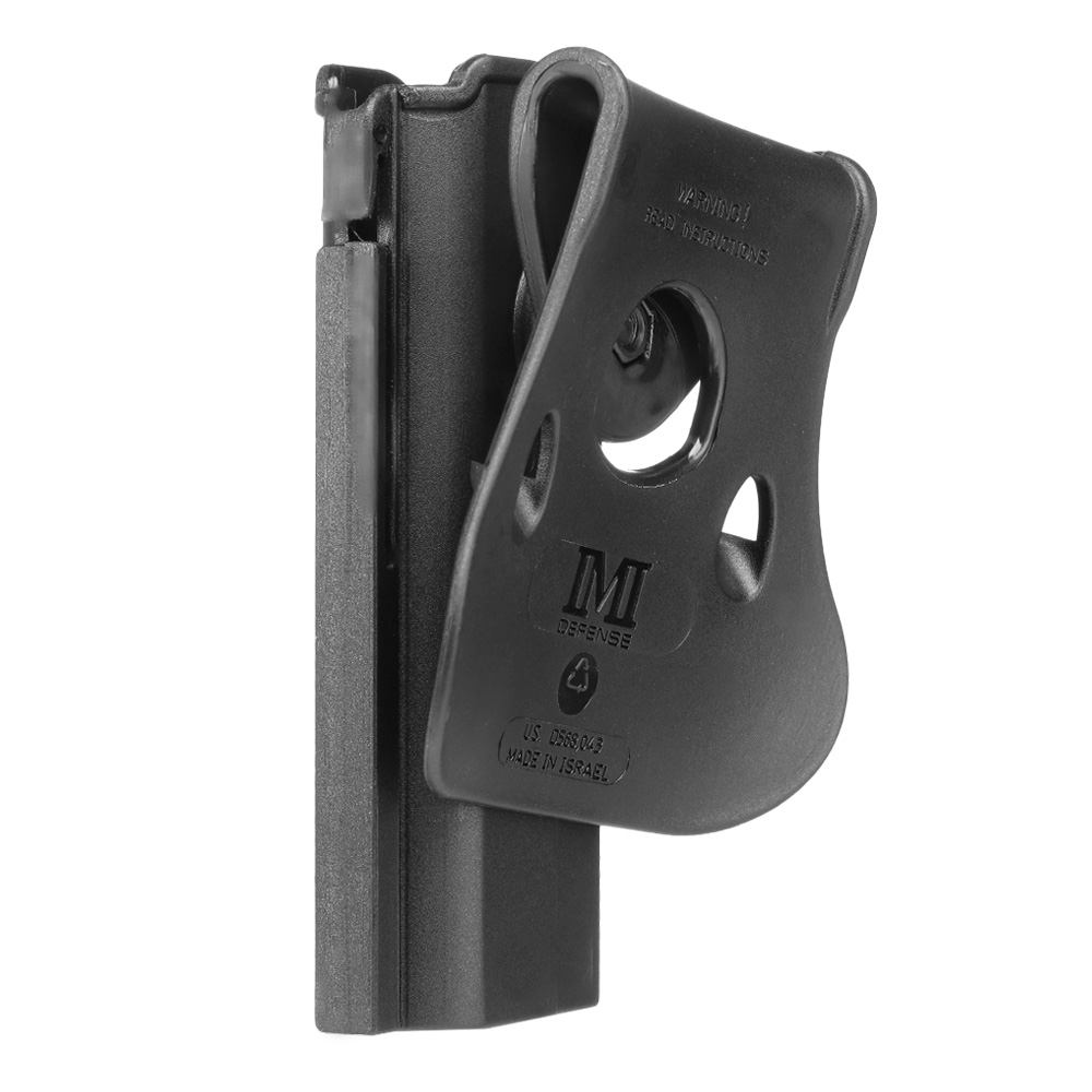 IMI Defense Level 2 Holster Kunststoff Paddle fr 1911 Modelle schwarz Bild 5