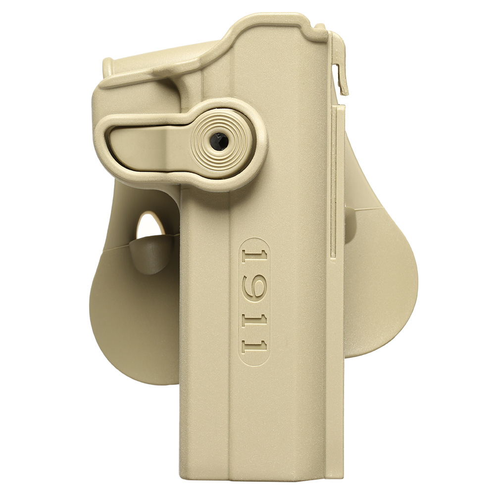 IMI Defense Level 2 Holster Kunststoff Paddle fr 1911 Modelle tan