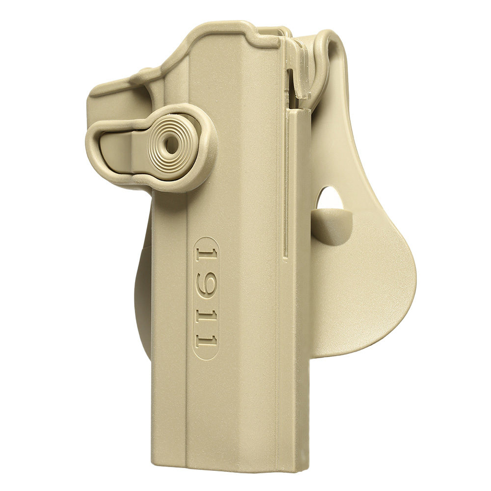 IMI Defense Level 2 Holster Kunststoff Paddle fr 1911 Modelle tan Bild 7