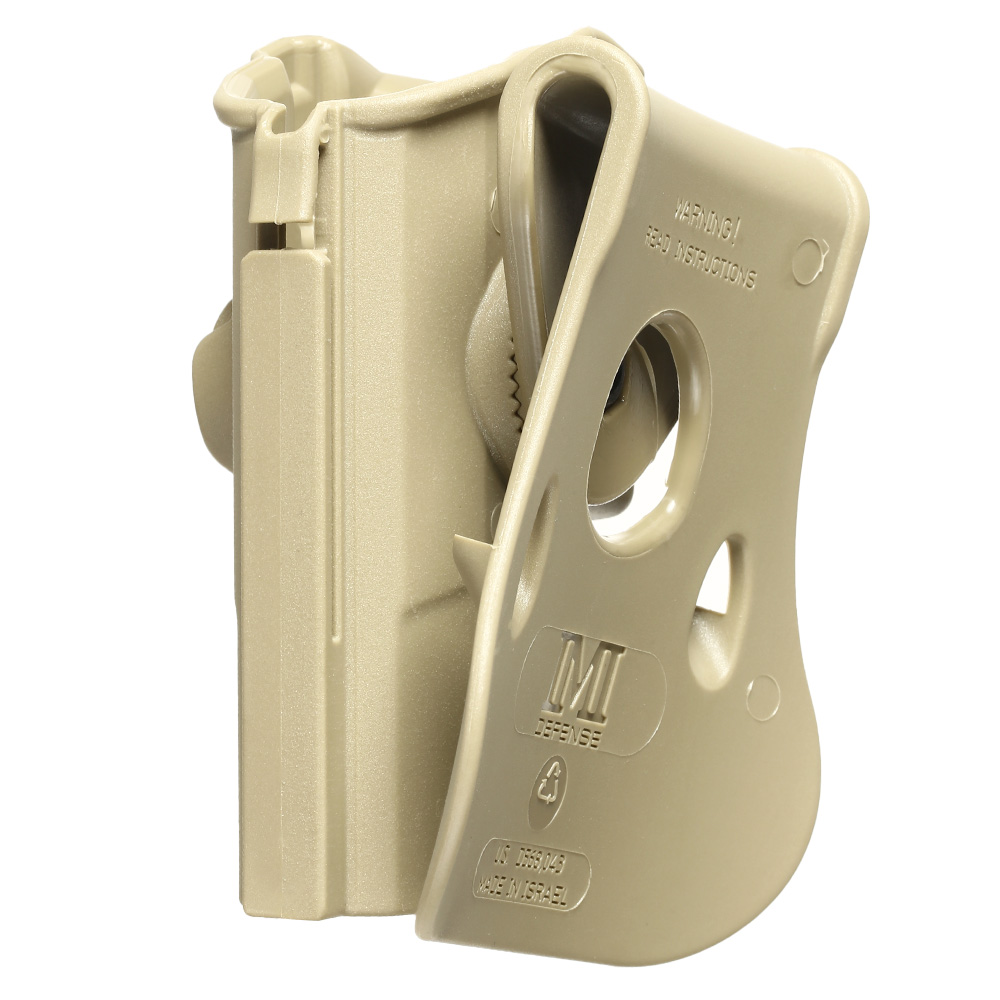 IMI Defense Level 2 Holster Kunststoff Paddle fr Walther P99 tan Bild 5