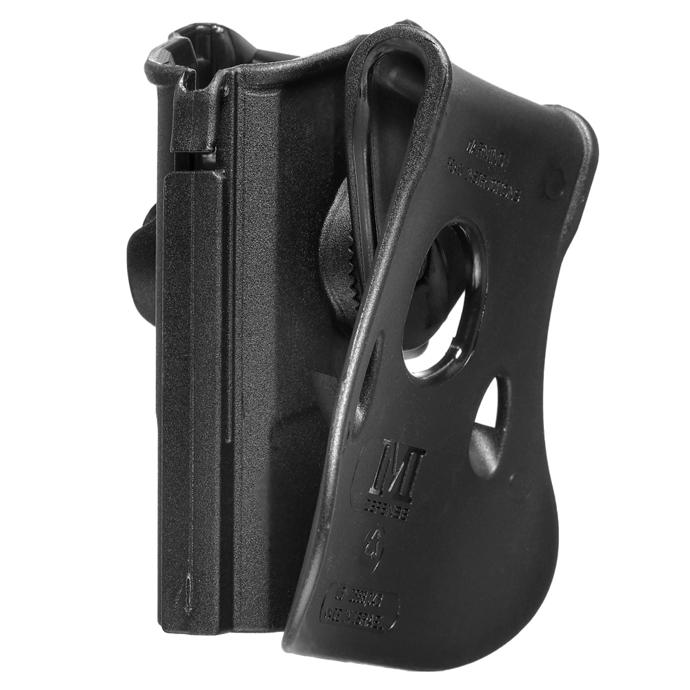 IMI Defense Level 2 Holster Kunststoff Paddle fr Walther PPQ schwarz Bild 5