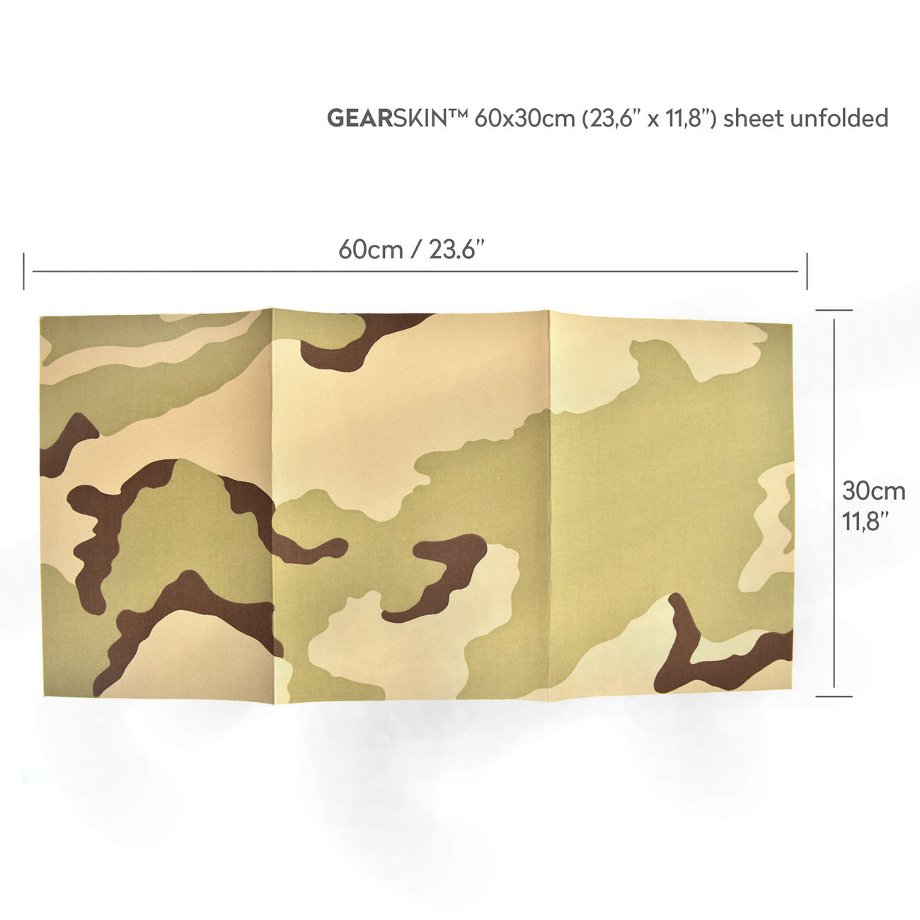 Gearskin Tarnfolie Gr. Regular 3 col. Desert Bild 2