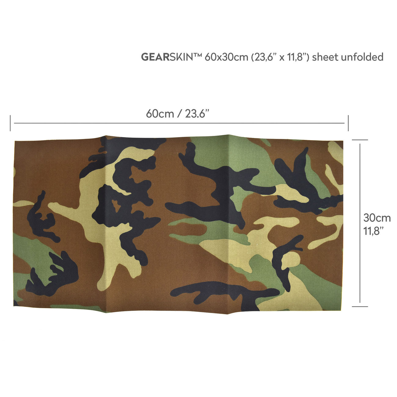 Gearskin Tarnfolie Gr. Regular Woodland Bild 1