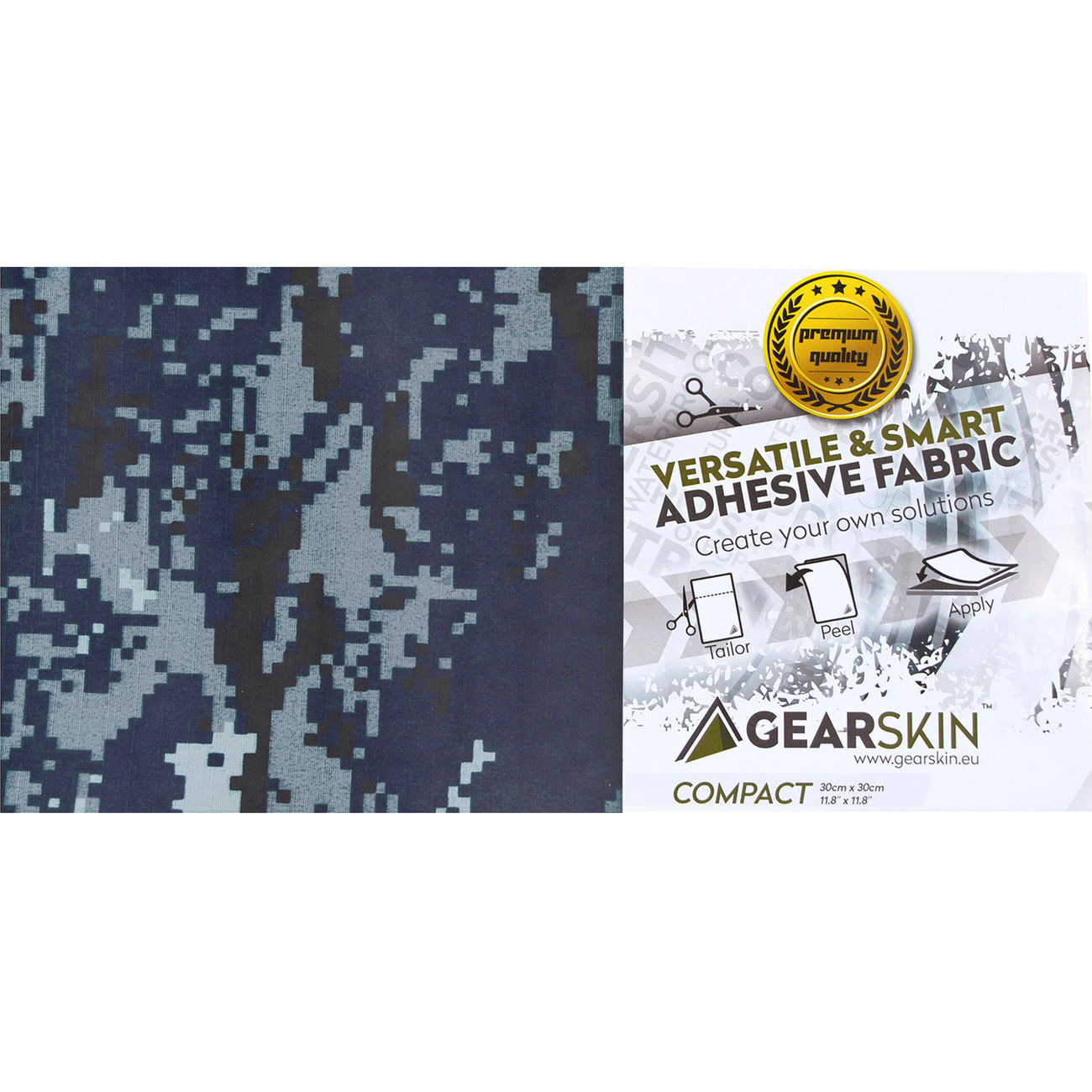 Gearskin Tarnfolie Gr. Compact Digital Navy Bild 1