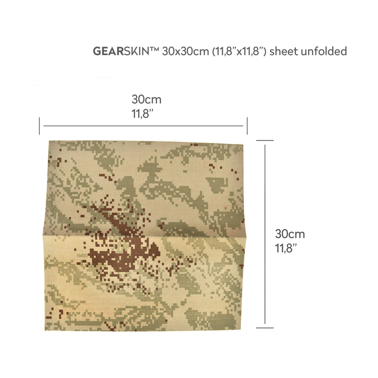 Gearskin Tarnfolie Gr. Compact Digital Desert V2 Bild 2