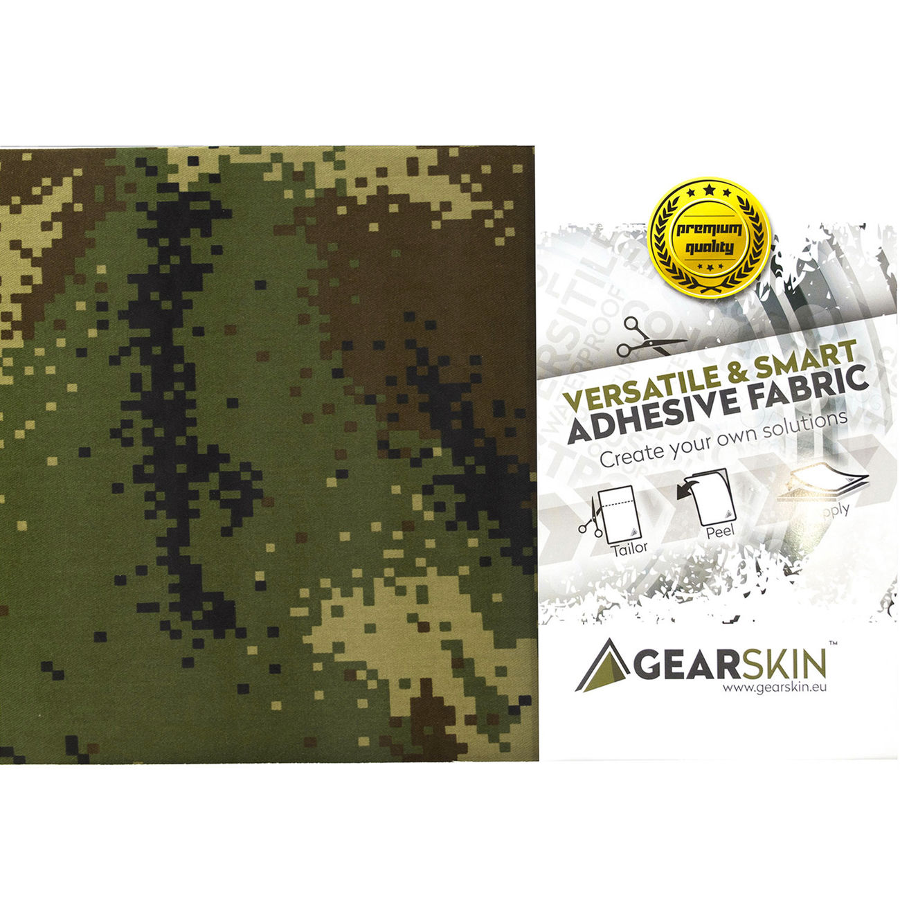Gearskin Tarnfolie Gr. Extra Digital Woodland V1 Bild 1