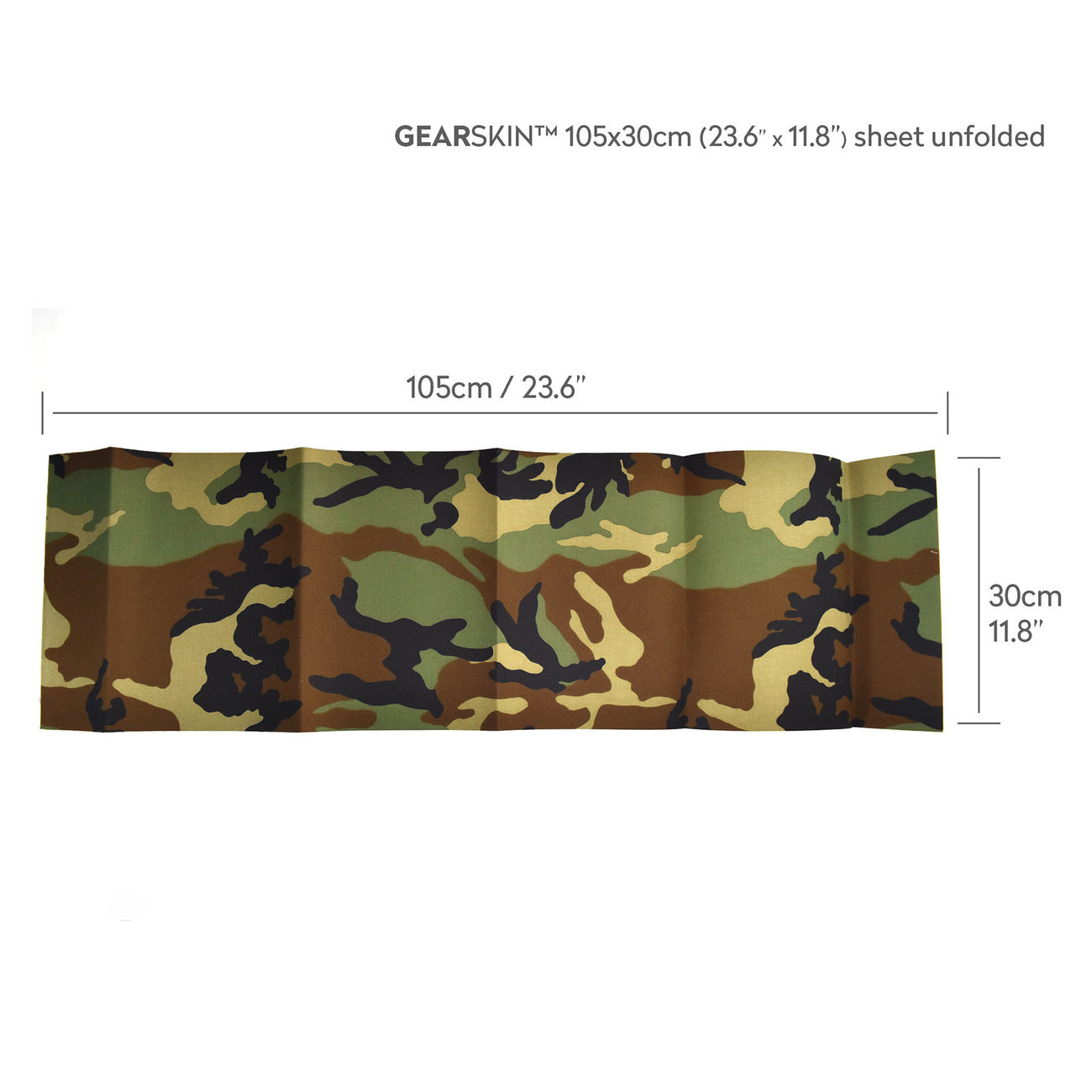 Gearskin Tarnfolie Gr. Extra Woodland Bild 1