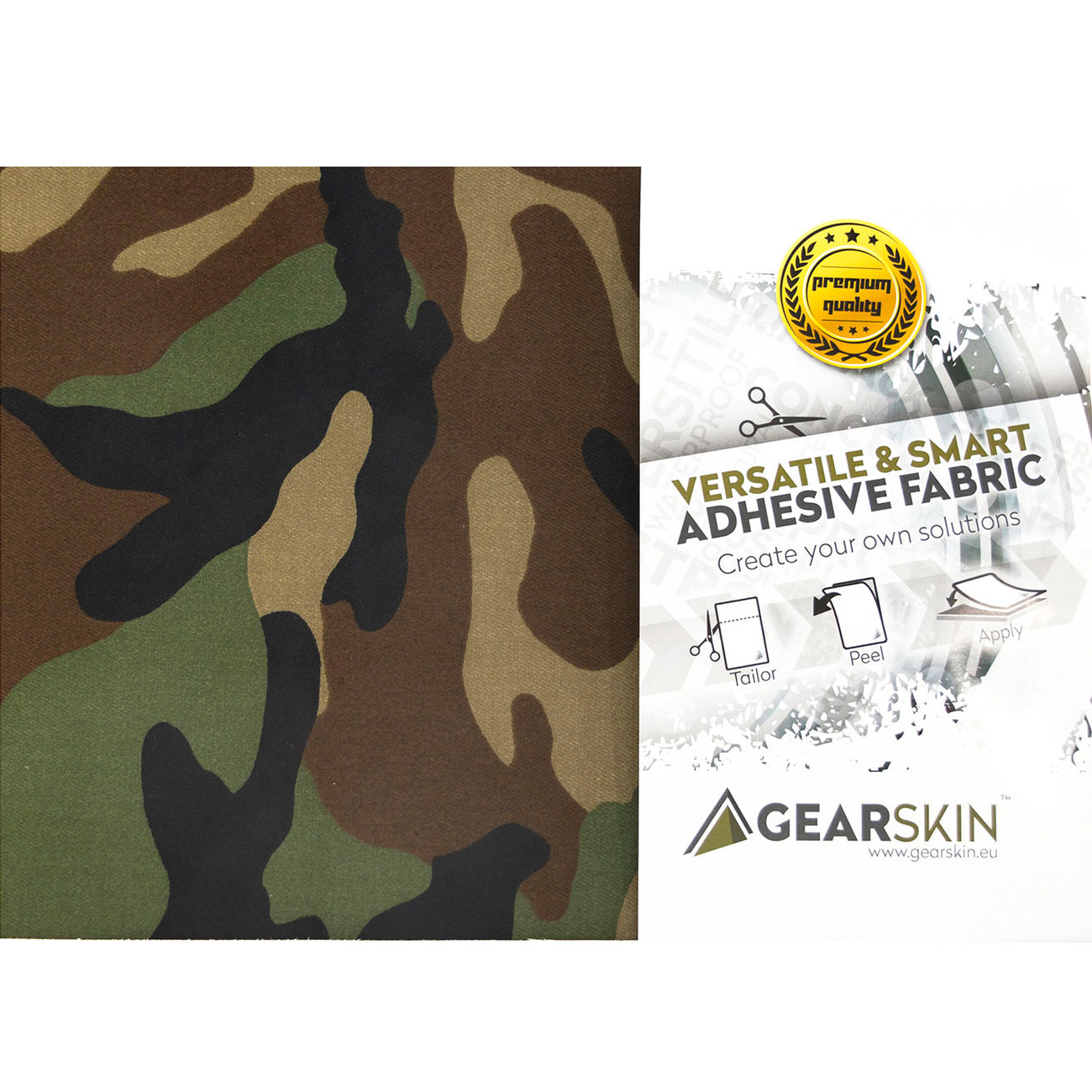 Gearskin Tarnfolie Gr. Extra Woodland Bild 4