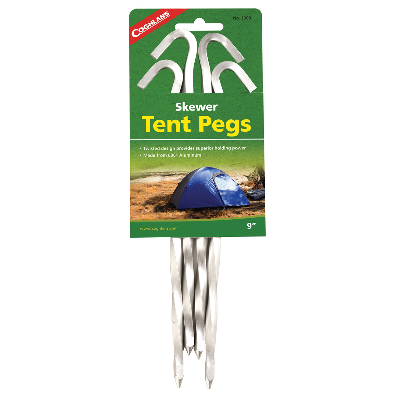Coghlans Alu Heringe gedreht 4 St�ck