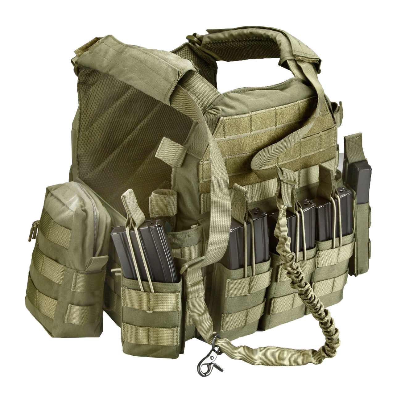 101 INC Plattentrger Set Tactical Operator oliv Bild 1