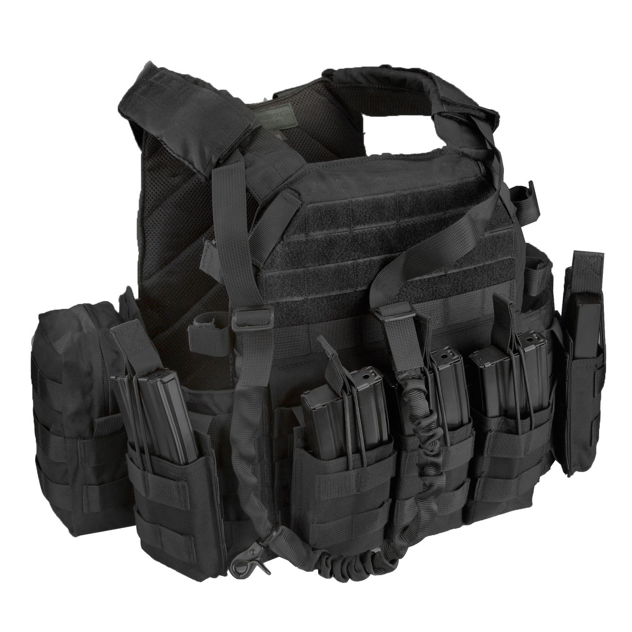 101 INC Plattentrger Set Tactical Operator schwarz Bild 2