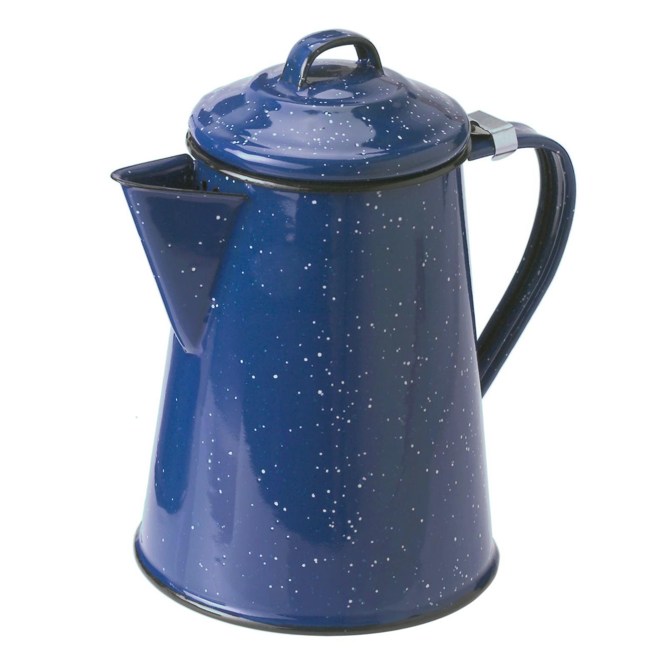 GSI Kaffekanne Emaille 1,9 Liter blau fr 8 Tassen