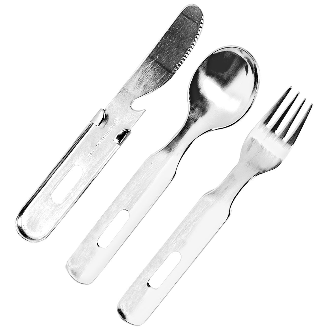 Relags Biwak Trekking Besteck Edelstahl 3-teilig Bild 2