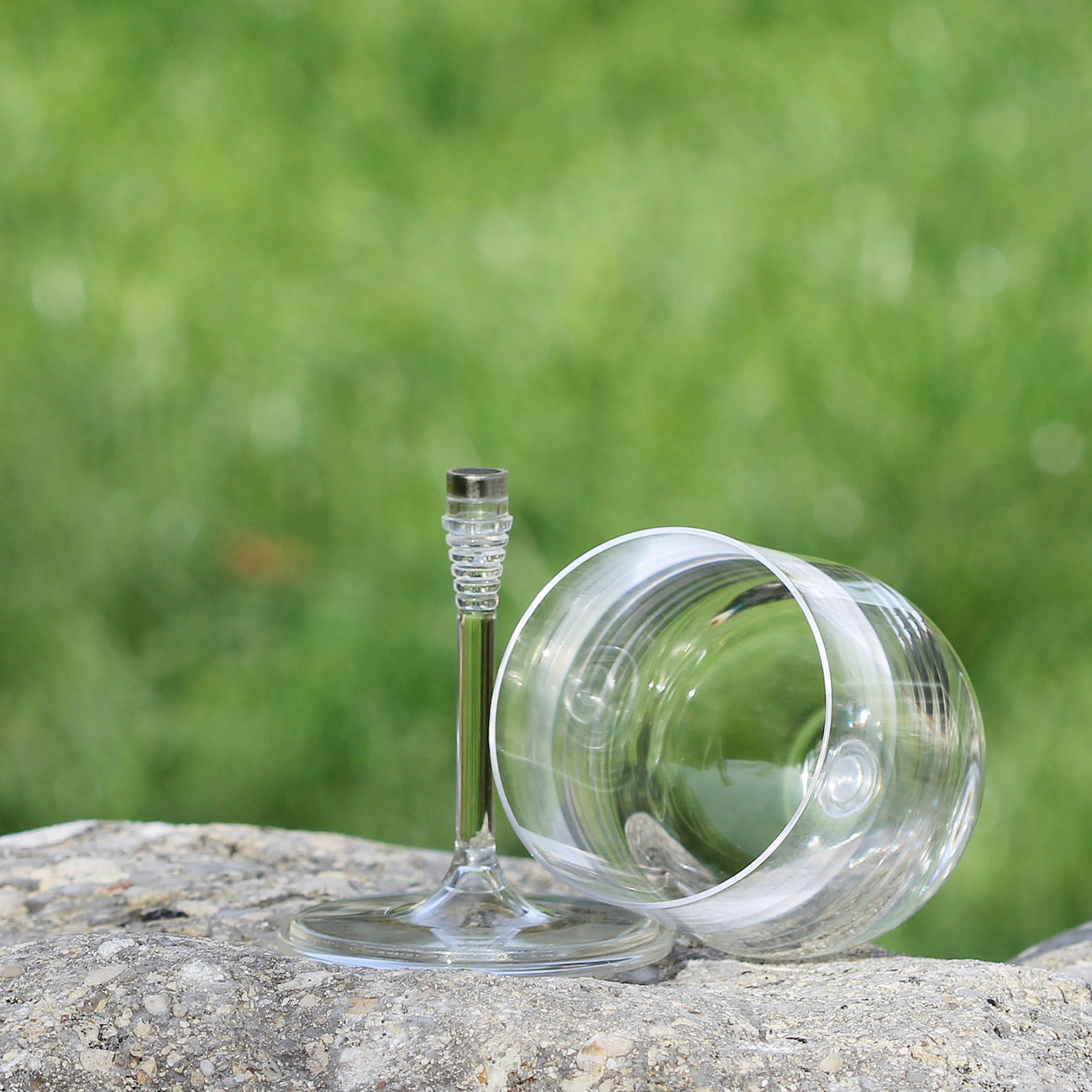 Basic Nature Outdoor Weinglas 340 ml mit Magnetverbindung transparent Bild 1