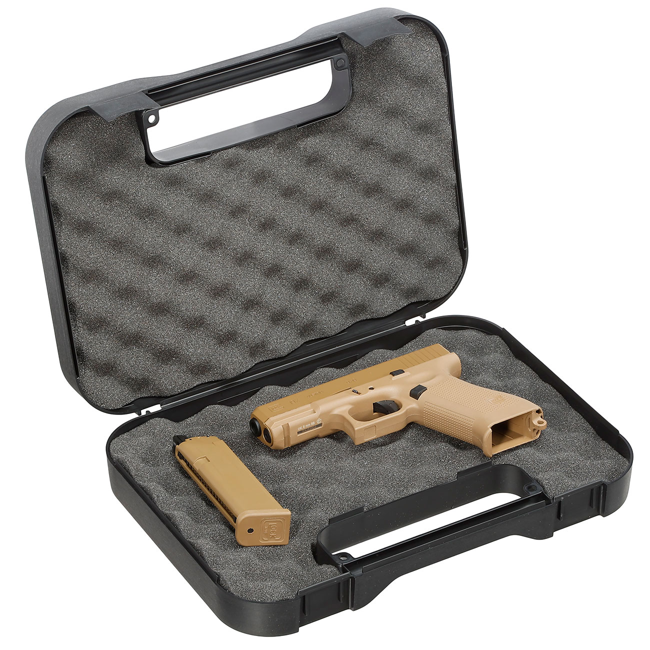Madbull Pistolenkoffer 35 x 25 x 6,5 cm schwarz Bild 5