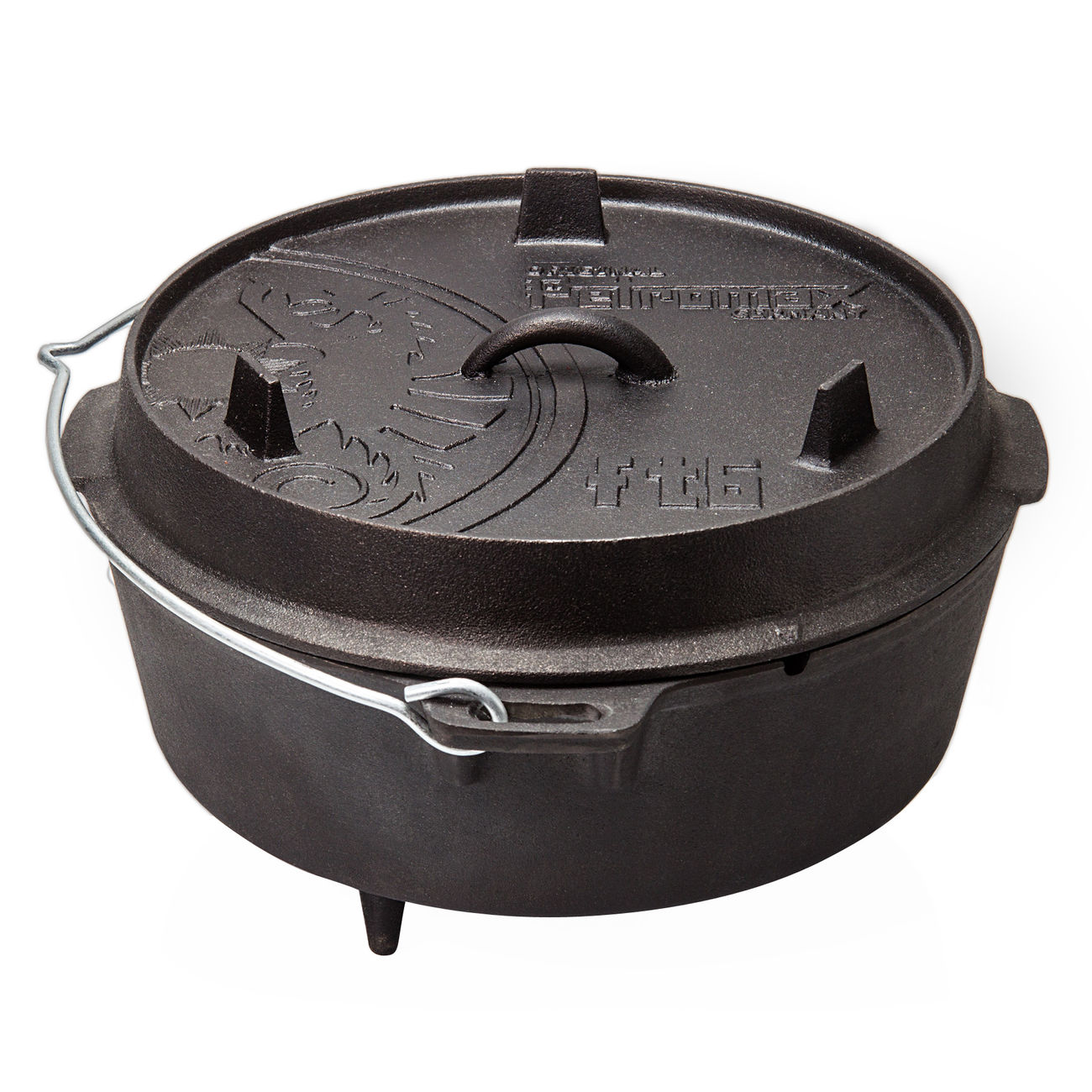 Petromax Dutch Oven Feuertopf FT6 Gusseisen