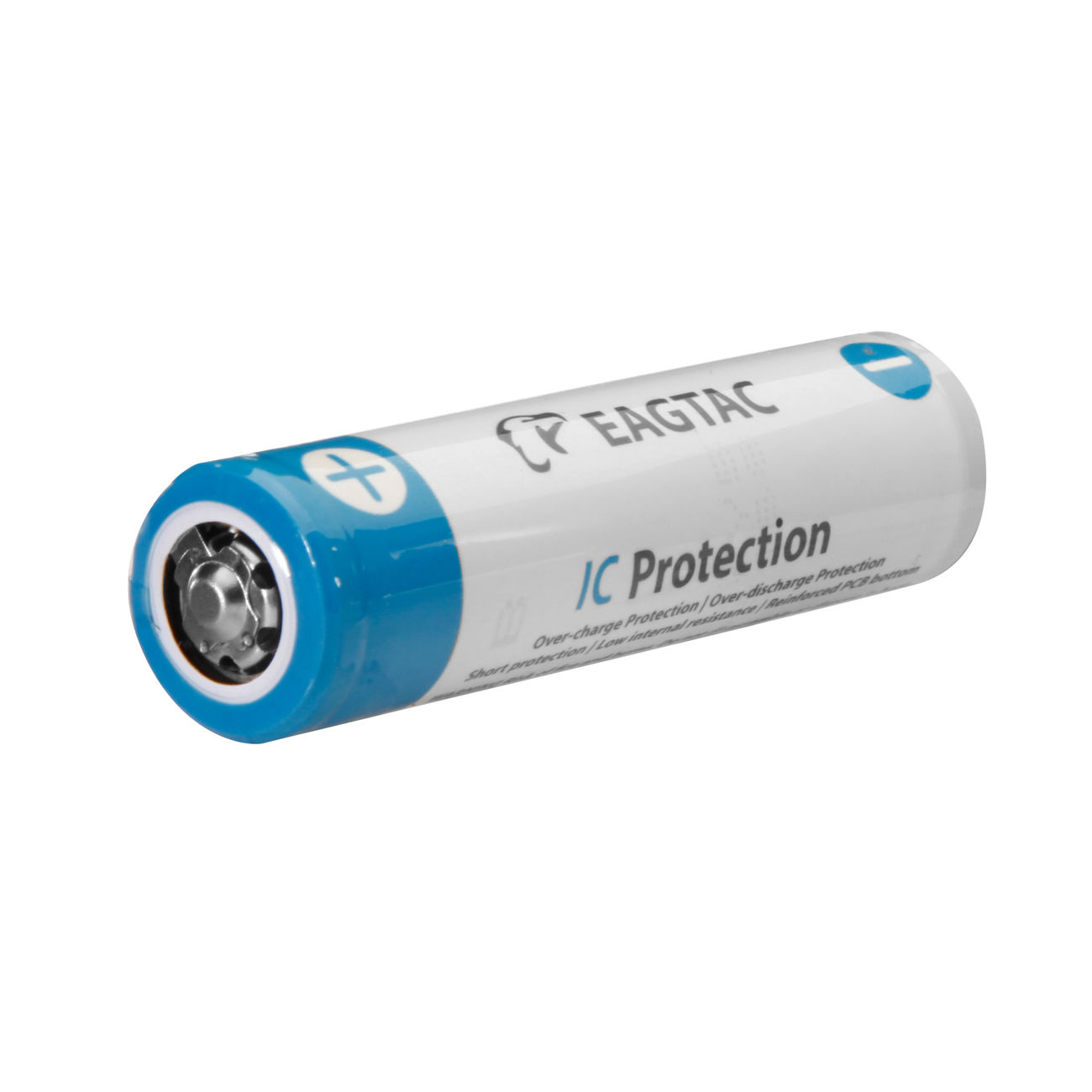 EAGTAC 18650 Lithium Akku, 2600mAh, protected Bild 1