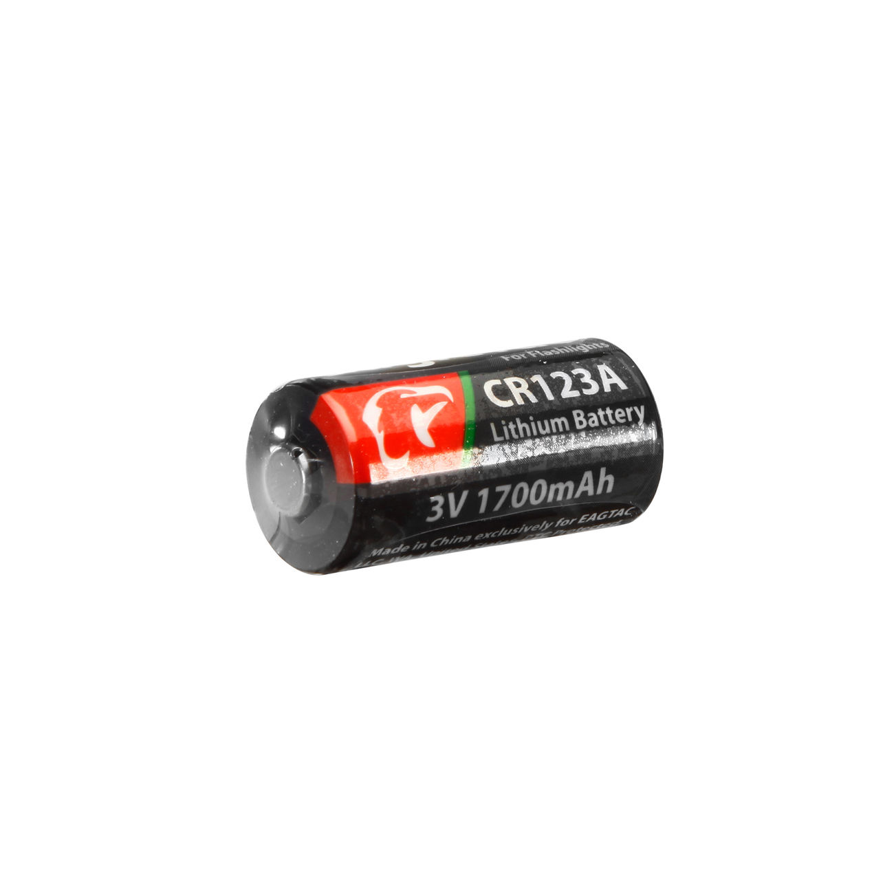EAGTAC CR123 Lithium Batterie 1700mAh