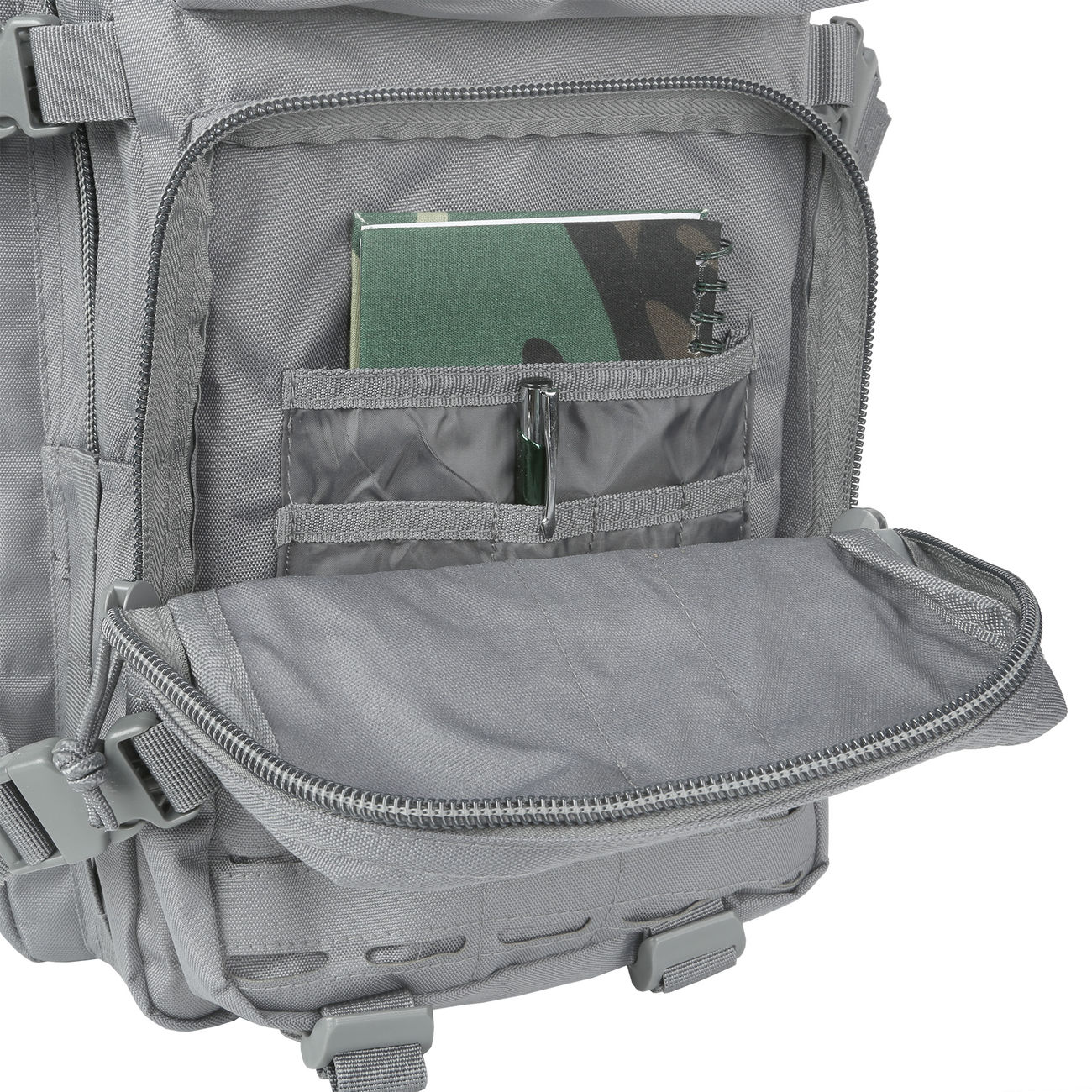 Mil-Tec Rucksack US Assault Pack Laser Cut large 36L Urban grey Bild 1