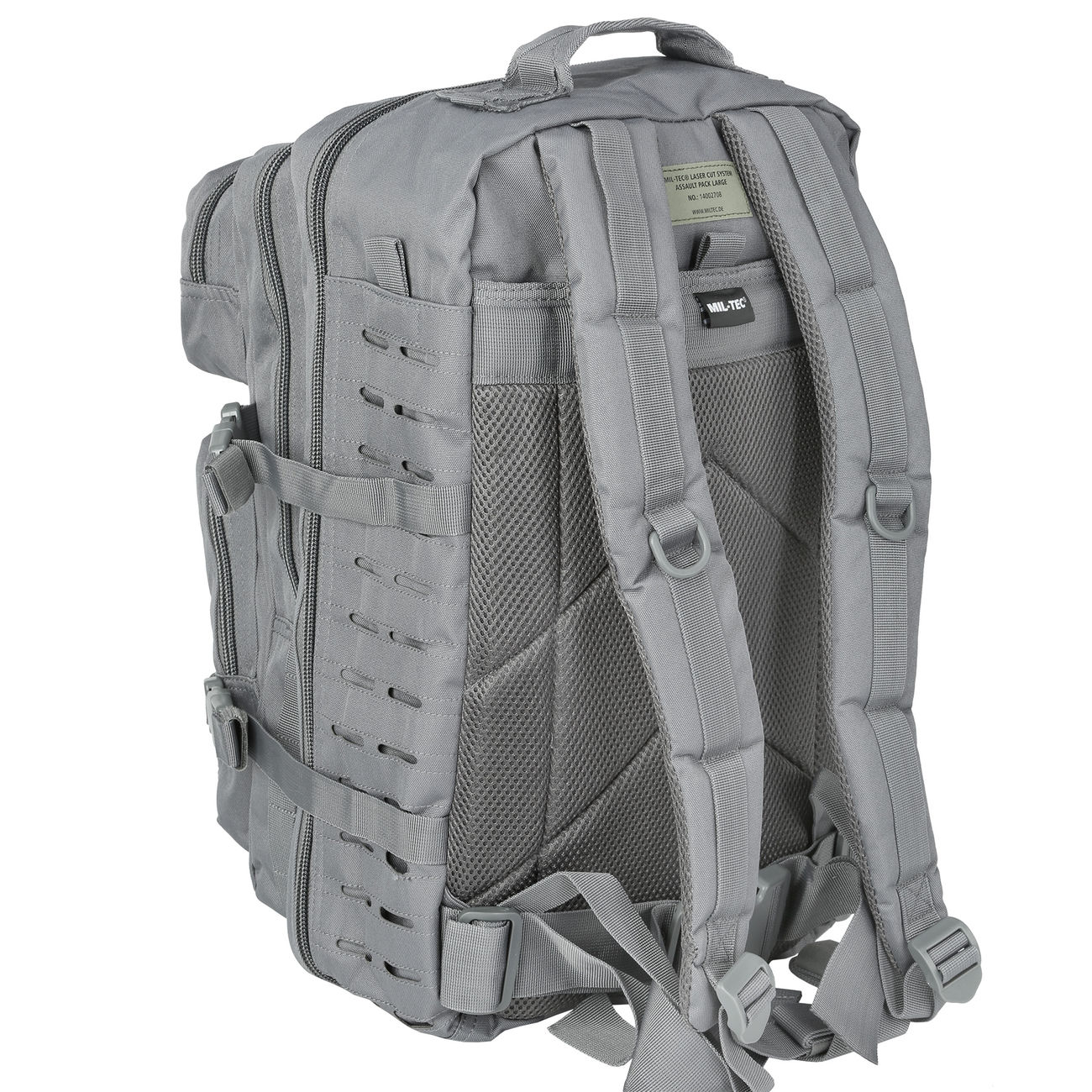 Mil-Tec Rucksack US Assault Pack Laser Cut large 36L Urban grey Bild 1