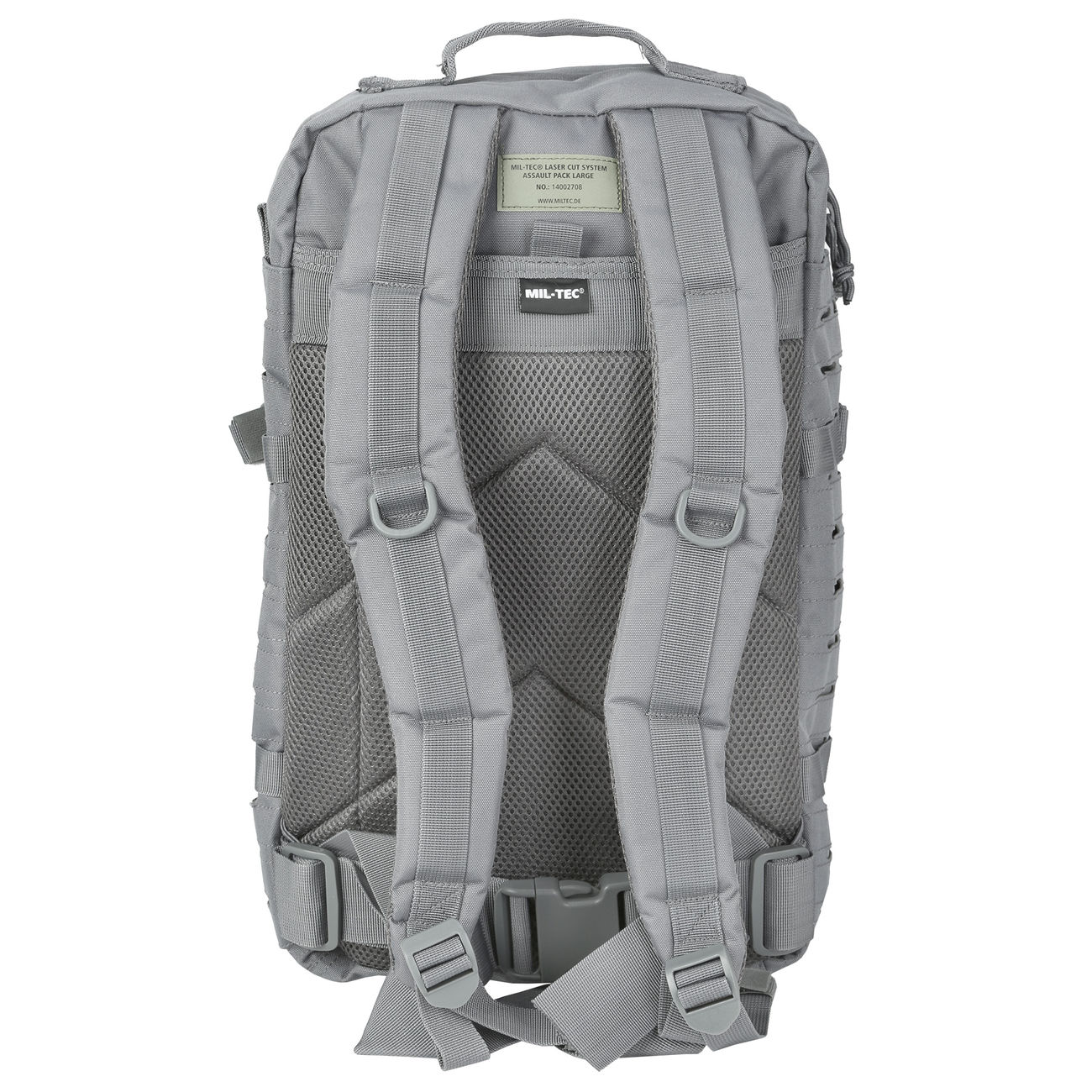 Mil-Tec Rucksack US Assault Pack Laser Cut large 36L Urban grey Bild 7