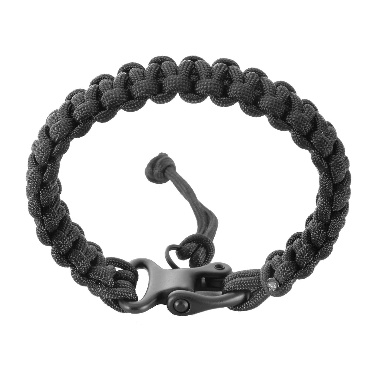 BlackField Paracord Bracelet Armband schwarz Bild 1