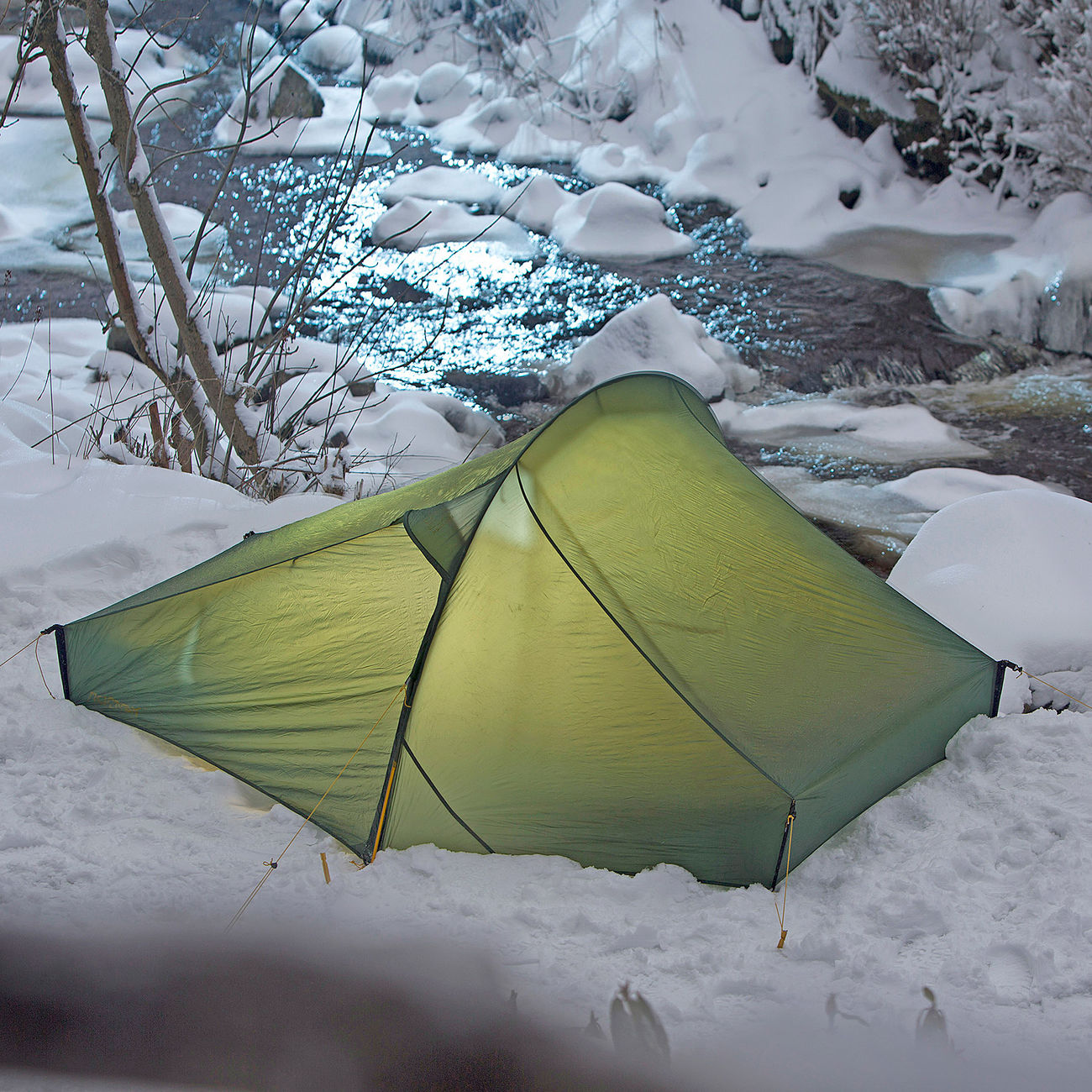 Nordisk Zelt Telemark 2 LW fr 2 Personen waldgrn Bild 1