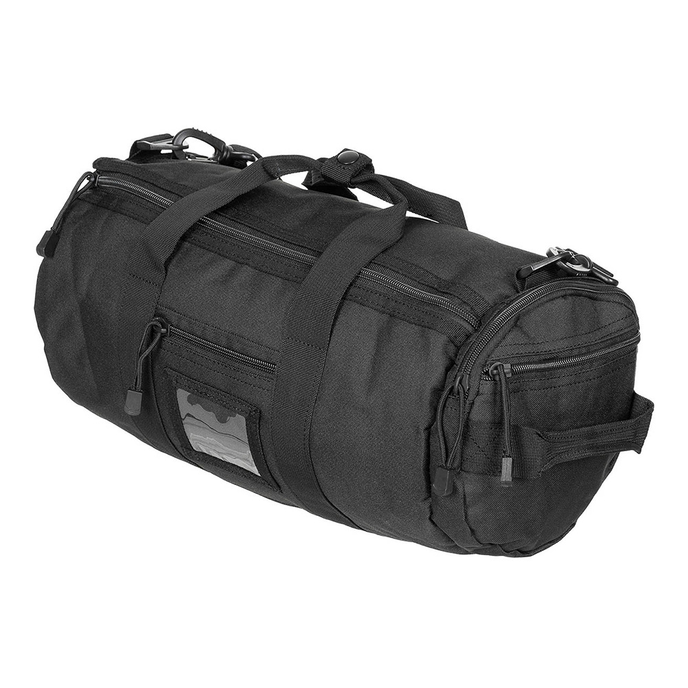 MFH Einsatztasche rund mit MOLLE-System schwarz