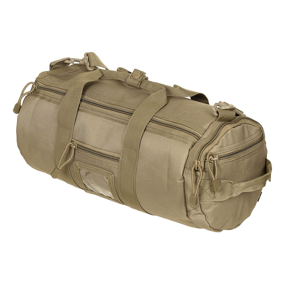 MFH Einsatztasche rund mit MOLLE-System coyote tan