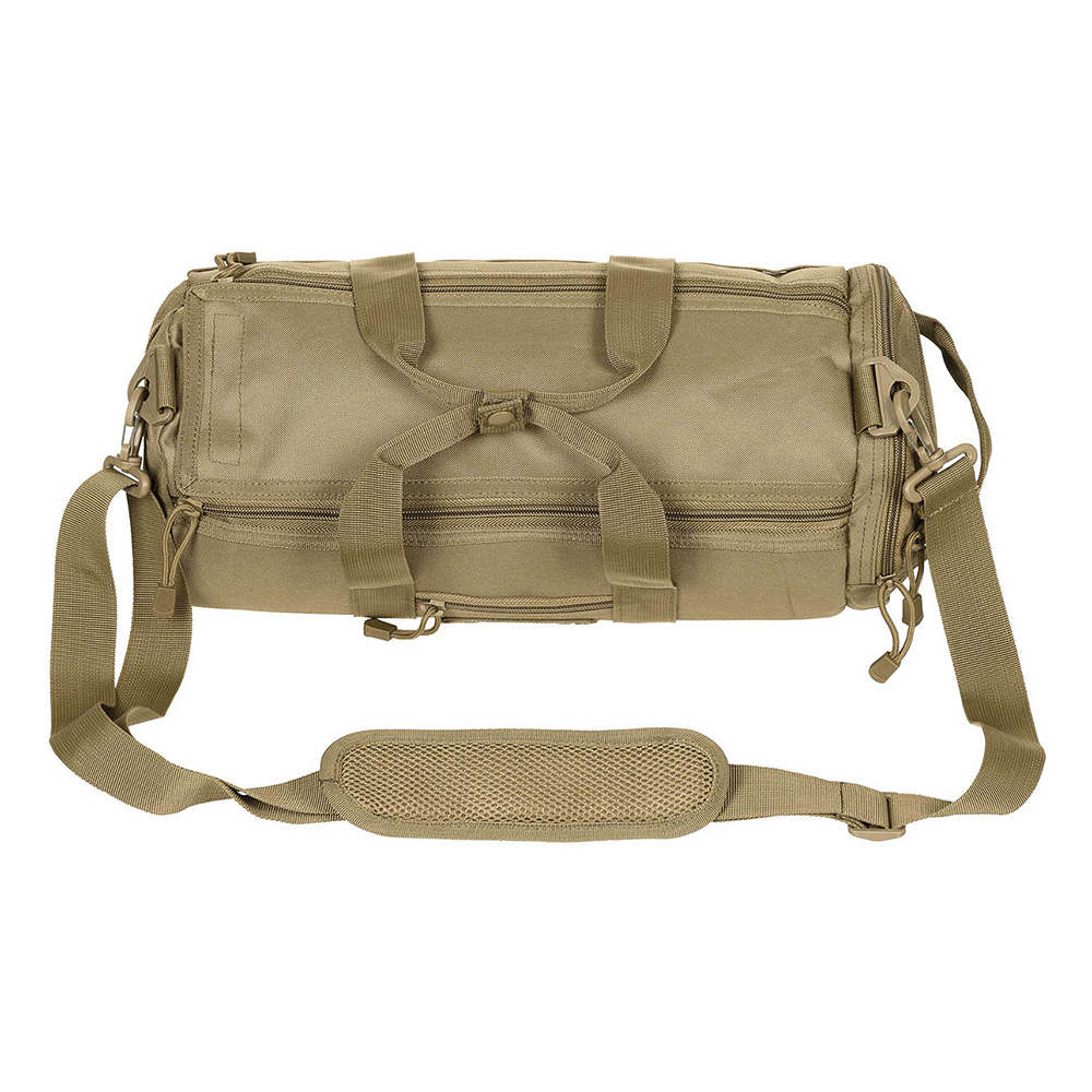 MFH Einsatztasche rund mit MOLLE-System coyote tan Bild 1