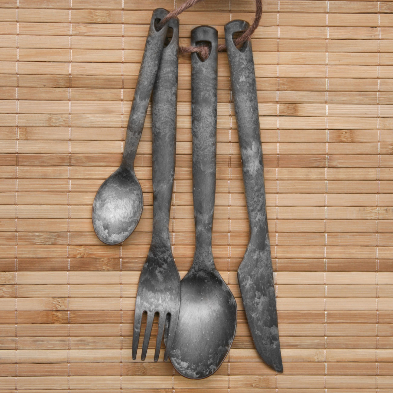 Kupilka Besteckset 4-teilig schwarz Bild 1