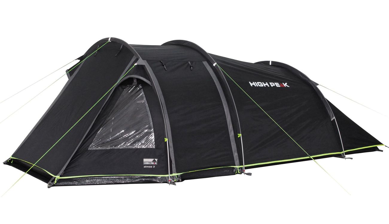 High Peak Zelt Atmos 3 fr 3 Personen dunkelgrau / grn Bild 1