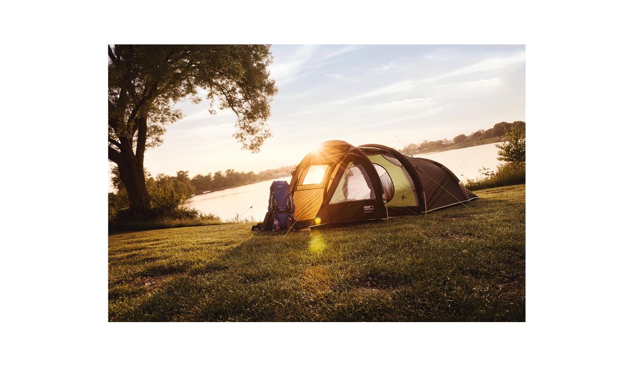 High Peak Zelt Atmos 3 fr 3 Personen dunkelgrau / grn Bild 1