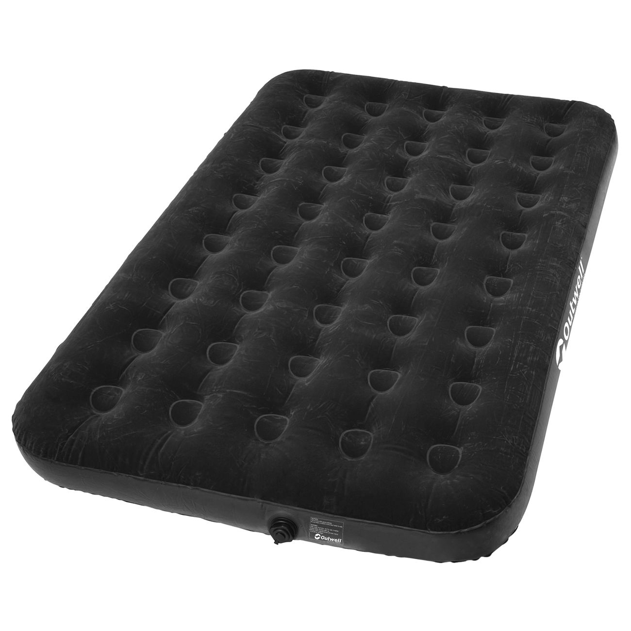 outwell luftbett flock classic double luftmatratze schwarz günstig classic double