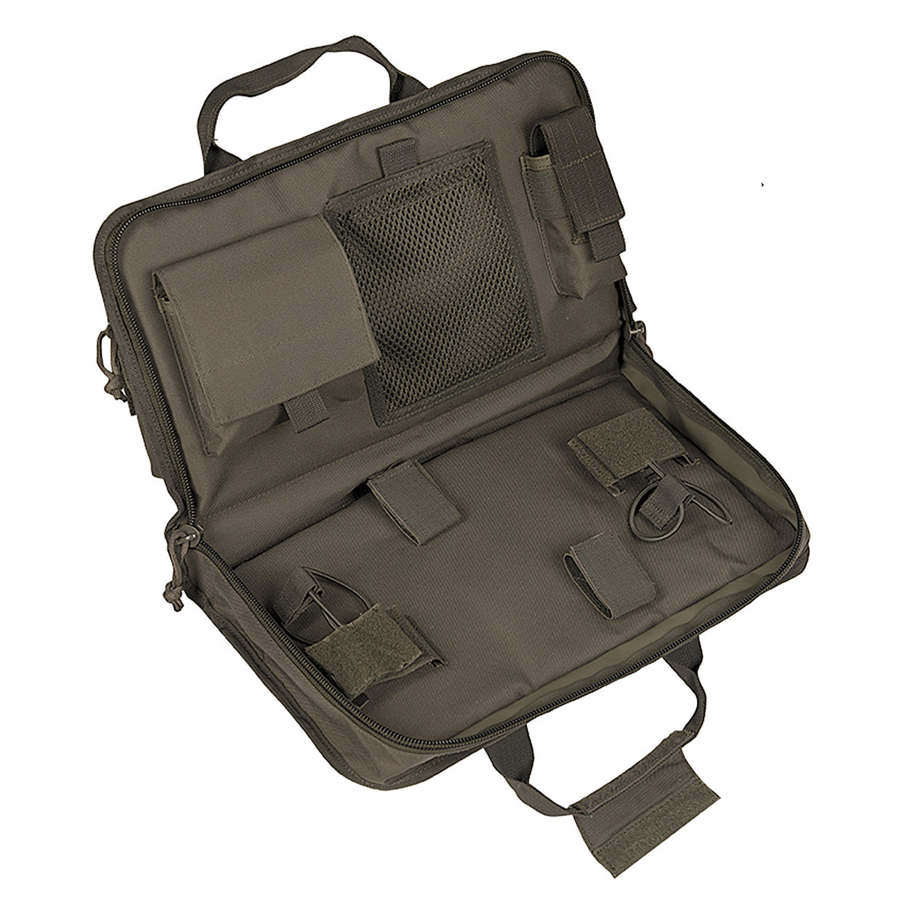 Mil-Tec Pistolentasche Tactical Pistol Case Large oliv Bild 2