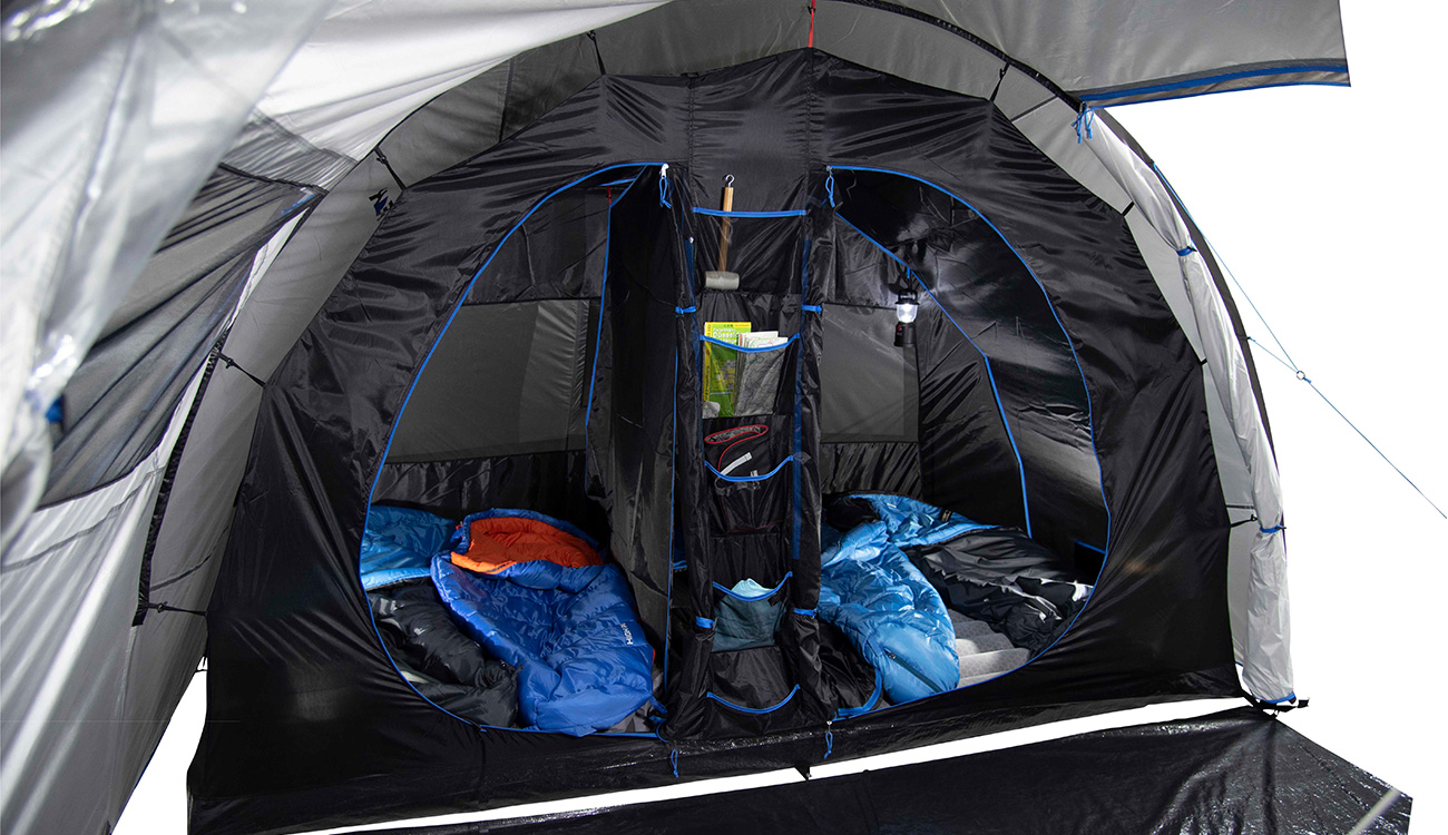High Peak Zelt Ancona 5.0 grau fr 5 Personen Bild 1