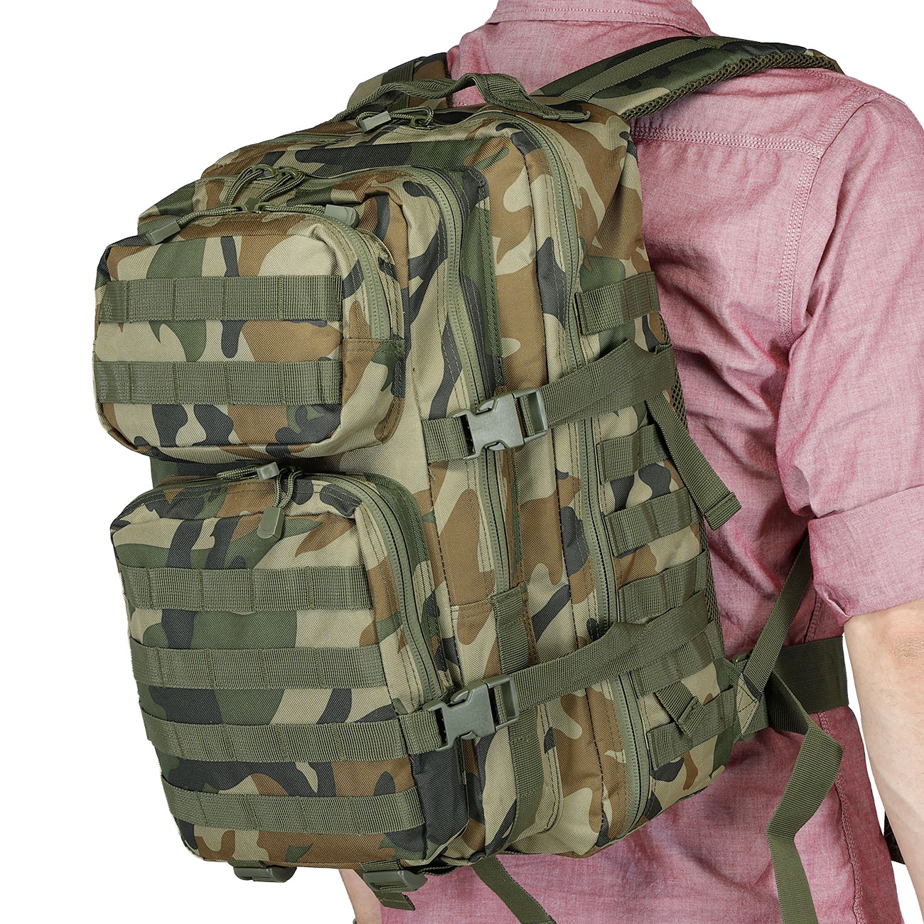 Brandit Rucksack US Cooper Large 40 Liter woodland Bild 11