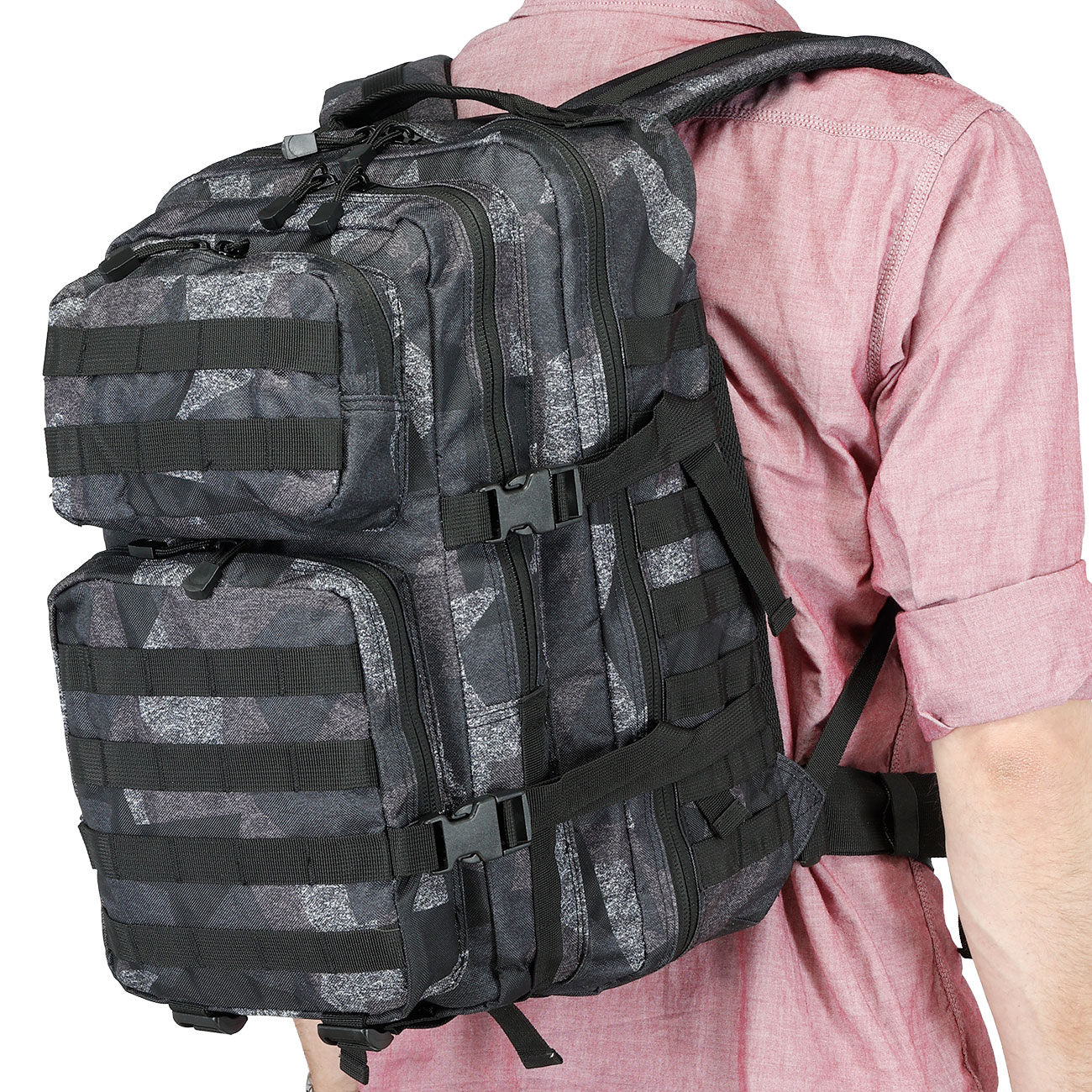 Brandit Rucksack US Cooper Large 40 Liter night camo digital Bild 11