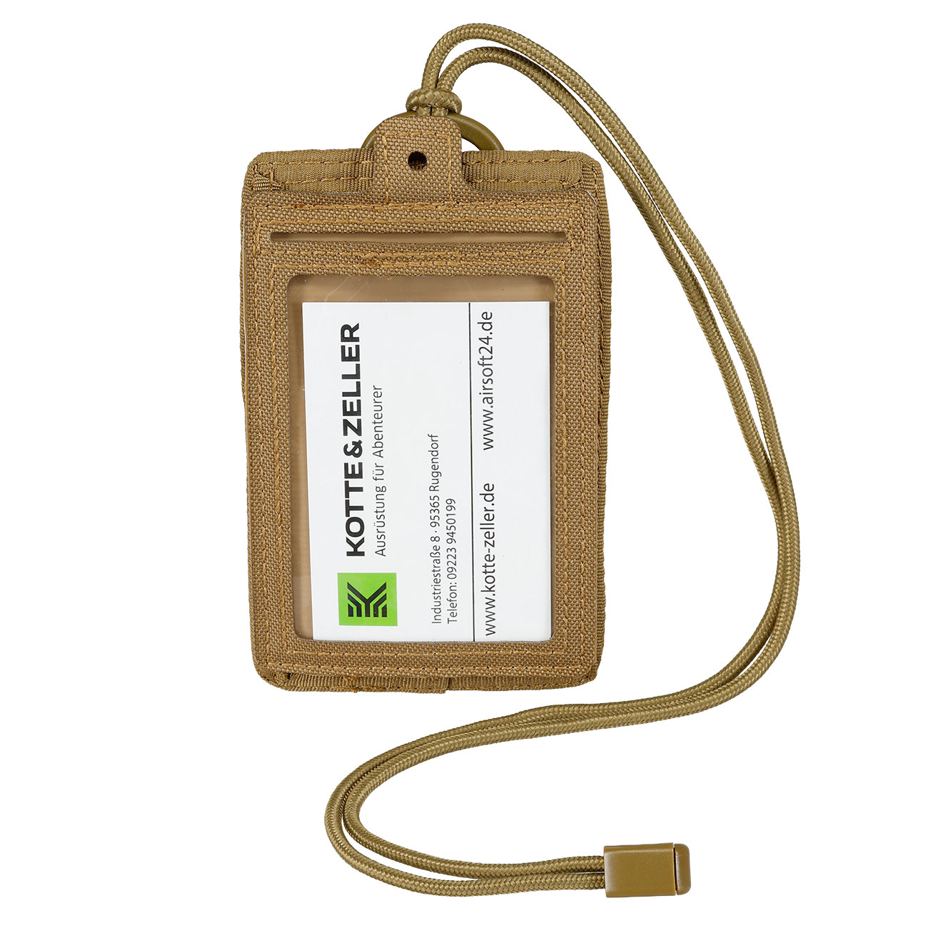 Mil-Tec ID Card Case dark coyote Bild 1