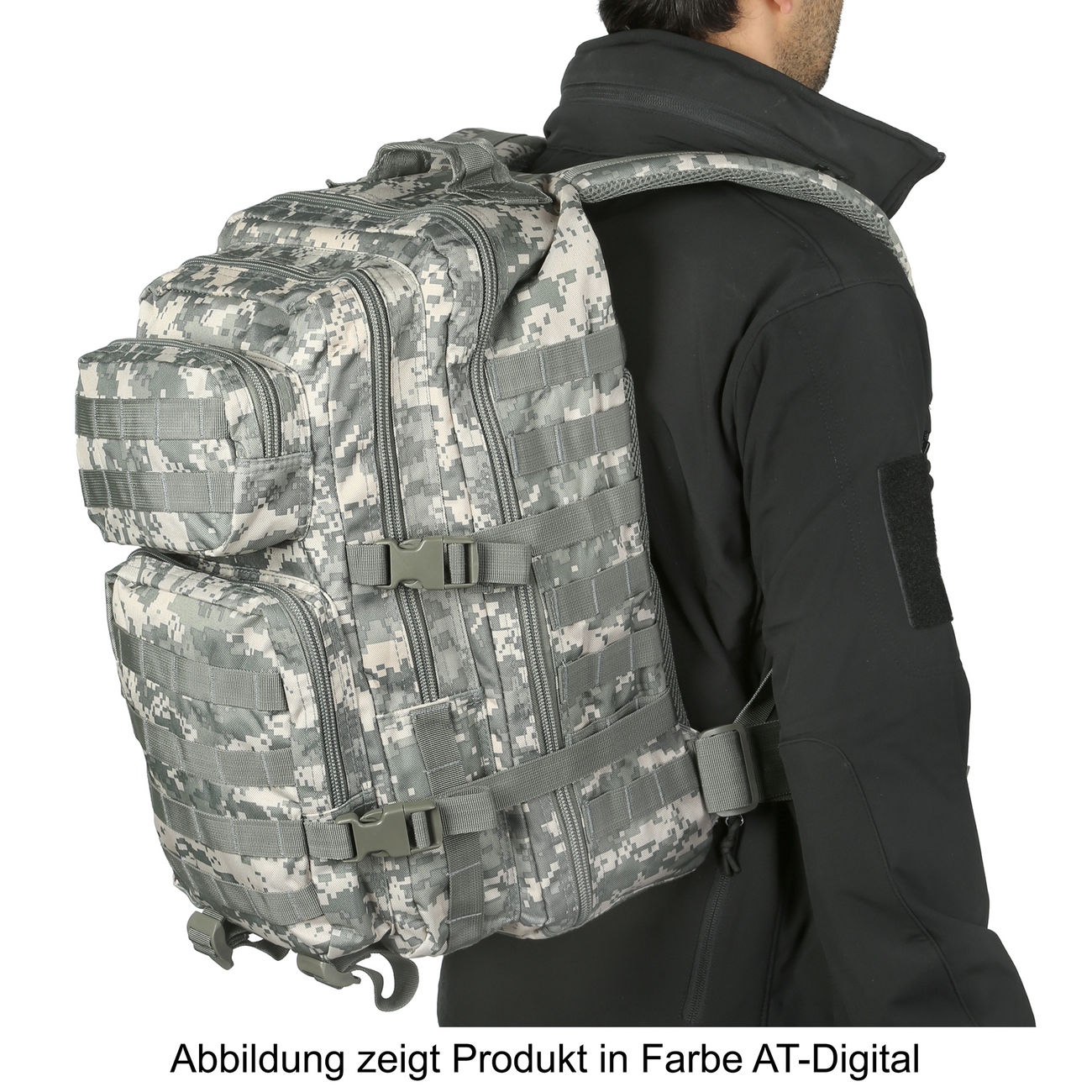 Mil-Tec Rucksack Assault Pack LG 40 Liter signalrot Bild 5