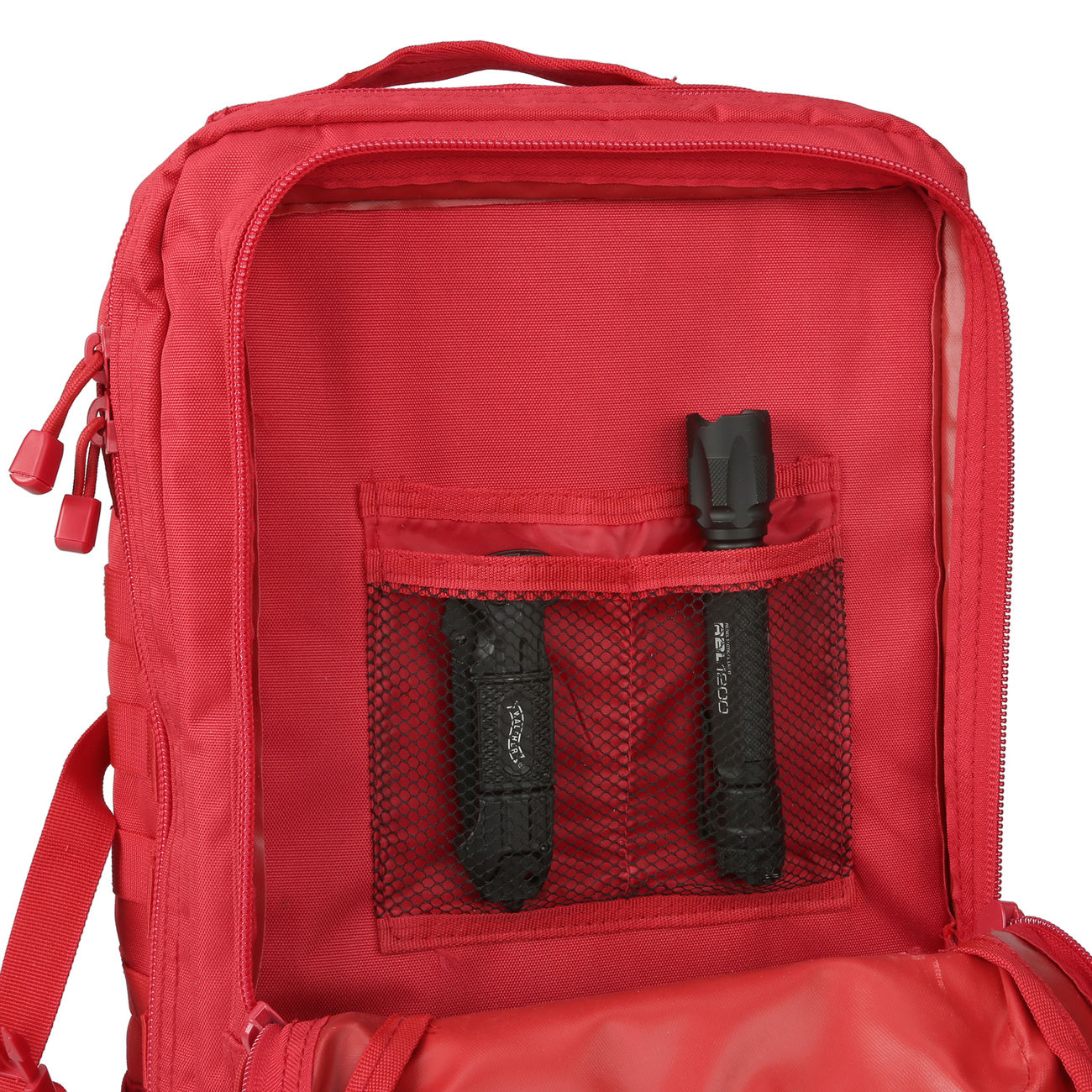 Mil-Tec Rucksack Assault Pack LG 40 Liter signalrot Bild 8