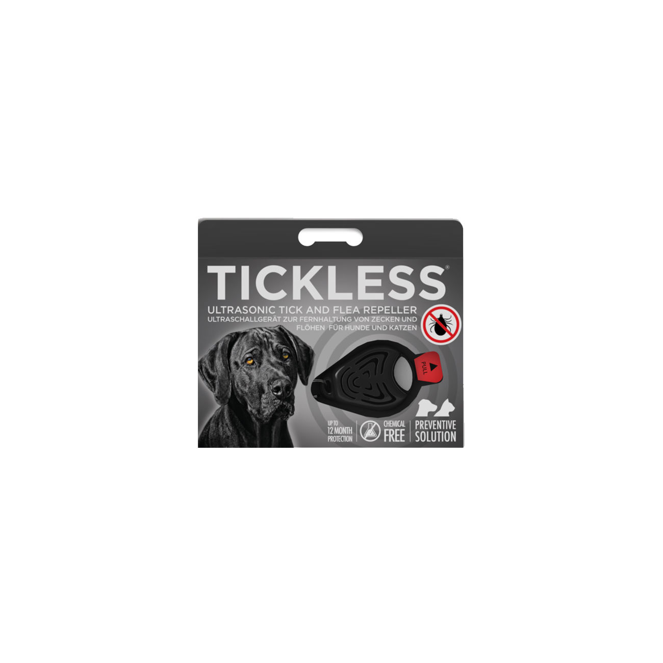 Tickless Pet Ultraschall Abwehrgert gegen Zecken und Flhe