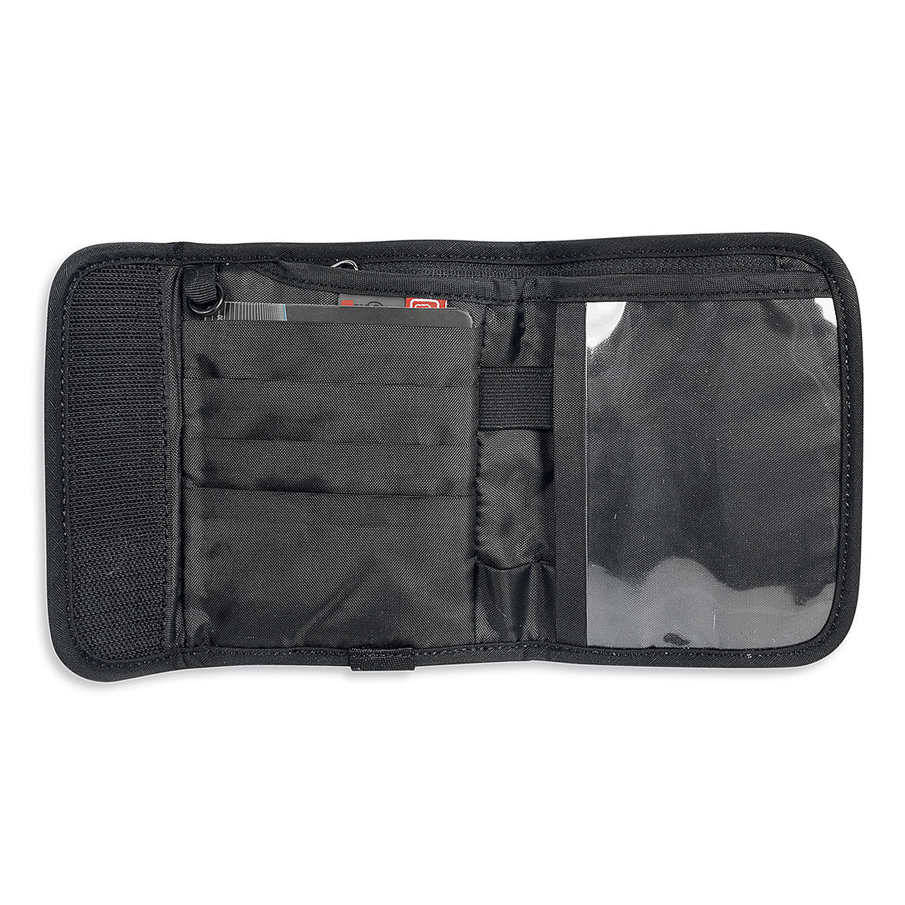 Tatonka Geldbeutel Euro Wallet RFID B schwarz mit Datenausleseschutz Bild 1