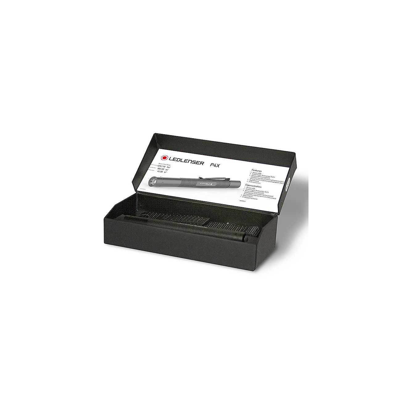 LED Lenser Taschenlampe P4X 100 Lumen Geschenkbox Bild 1